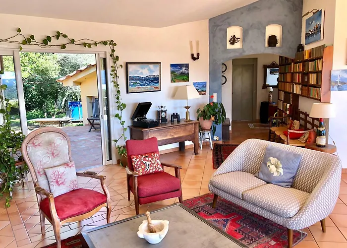 Appartement Casa 'llu Pilota - Grand Dans Plein Sud Vue - Large In A South-facing With Sea View